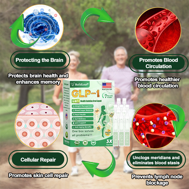 FDA 𝖮𝖿𝖿𝗂𝖼𝗂𝖺𝗅 | 𝑩𝒖𝐢𝒍𝒅𝑳𝒆𝐚𝒇® GL𝐏-1 6-𝒊𝒏-1 𝑯𝒆𝒂𝒍𝒕𝒉 𝑺𝒐𝒍𝒖𝒕𝒊𝒐𝒏 𝖮𝗋𝖺𝗅 𝐋𝐢𝐪𝐮𝐢𝐝 (𝑱𝒖𝒔𝒕 𝒐𝒏𝒄𝒆 𝒂 𝒅𝒂𝒚, 𝘃𝗶𝘀𝗶𝗯𝗹𝗲 𝗰𝗵𝗮𝗻𝗴𝗲𝘀 𝗶𝗻 𝟳 𝗱𝗮𝘆𝘀） ✅ 𝘍𝘰𝘳 𝘰𝘣𝘦𝘴𝘪𝘵𝘺, 𝘤𝘢𝘳𝘥𝘪𝘰𝘷𝘢𝘴𝘤𝘶𝘭𝘢𝘳 𝘩𝘦𝘢𝘭𝘵𝘩,𝙙𝙞𝙖𝙗𝙚𝙩𝙚𝙨, 𝙨𝙡𝙚𝙚𝙥 𝐚𝐩𝐧𝐞𝐚, 𝐆𝐮𝐭 𝐇𝐞𝐚𝐥𝐭𝐡, 𝐣𝐨𝐢𝐧𝐭 𝐢𝐬𝐬𝐮𝐞𝐬, 𝐚𝐧𝐝 𝐦𝐨𝐫𝐞