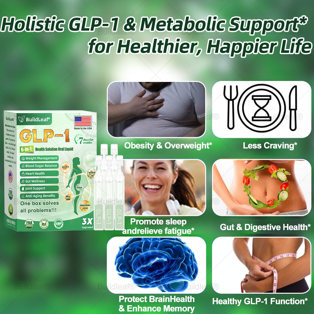 FDA 𝖮𝖿𝖿𝗂𝖼𝗂𝖺𝗅 | 𝑩𝒖𝐢𝒍𝒅𝑳𝒆𝐚𝒇® GL𝐏-1 6-𝒊𝒏-1 𝑯𝒆𝒂𝒍𝒕𝒉 𝑺𝒐𝒍𝒖𝒕𝒊𝒐𝒏 𝖮𝗋𝖺𝗅 𝐋𝐢𝐪𝐮𝐢𝐝 (𝑱𝒖𝒔𝒕 𝒐𝒏𝒄𝒆 𝒂 𝒅𝒂𝒚, 𝘃𝗶𝘀𝗶𝗯𝗹𝗲 𝗰𝗵𝗮𝗻𝗴𝗲𝘀 𝗶𝗻 𝟳 𝗱𝗮𝘆𝘀） ✅ 𝘍𝘰𝘳 𝘰𝘣𝘦𝘴𝘪𝘵𝘺, 𝘤𝘢𝘳𝘥𝘪𝘰𝘷𝘢𝘴𝘤𝘶𝘭𝘢𝘳 𝘩𝘦𝘢𝘭𝘵𝘩,𝙙𝙞𝙖𝙗𝙚𝙩𝙚𝙨, 𝙨𝙡𝙚𝙚𝙥 𝐚𝐩𝐧𝐞𝐚, 𝐆𝐮𝐭 𝐇𝐞𝐚𝐥𝐭𝐡, 𝐣𝐨𝐢𝐧𝐭 𝐢𝐬𝐬𝐮𝐞𝐬, 𝐚𝐧𝐝 𝐦𝐨𝐫𝐞
