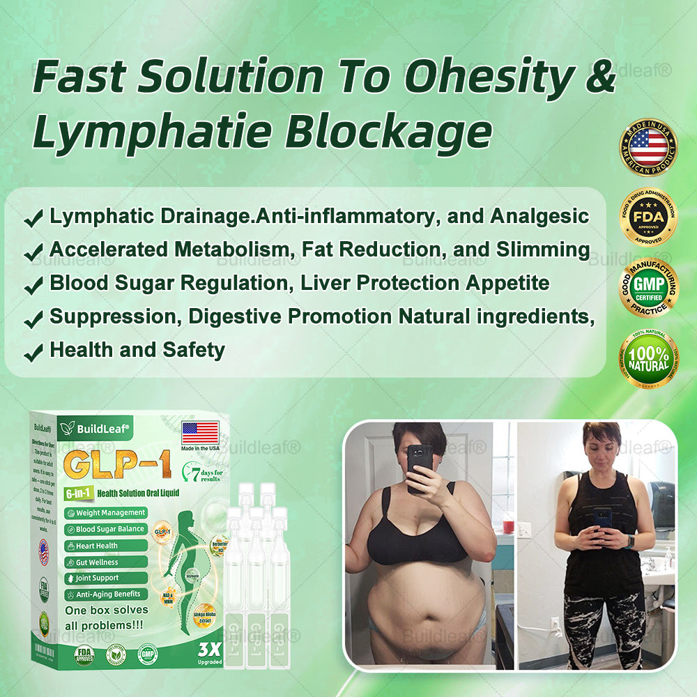 FDA 𝖮𝖿𝖿𝗂𝖼𝗂𝖺𝗅 | 𝑩𝒖𝐢𝒍𝒅𝑳𝒆𝐚𝒇® GL𝐏-1 6-𝒊𝒏-1 𝑯𝒆𝒂𝒍𝒕𝒉 𝑺𝒐𝒍𝒖𝒕𝒊𝒐𝒏 𝖮𝗋𝖺𝗅 𝐋𝐢𝐪𝐮𝐢𝐝 (𝑱𝒖𝒔𝒕 𝒐𝒏𝒄𝒆 𝒂 𝒅𝒂𝒚, 𝘃𝗶𝘀𝗶𝗯𝗹𝗲 𝗰𝗵𝗮𝗻𝗴𝗲𝘀 𝗶𝗻 𝟳 𝗱𝗮𝘆𝘀） ✅ 𝘍𝘰𝘳 𝘰𝘣𝘦𝘴𝘪𝘵𝘺, 𝘤𝘢𝘳𝘥𝘪𝘰𝘷𝘢𝘴𝘤𝘶𝘭𝘢𝘳 𝘩𝘦𝘢𝘭𝘵𝘩,𝙙𝙞𝙖𝙗𝙚𝙩𝙚𝙨, 𝙨𝙡𝙚𝙚𝙥 𝐚𝐩𝐧𝐞𝐚, 𝐆𝐮𝐭 𝐇𝐞𝐚𝐥𝐭𝐡, 𝐣𝐨𝐢𝐧𝐭 𝐢𝐬𝐬𝐮𝐞𝐬, 𝐚𝐧𝐝 𝐦𝐨𝐫𝐞