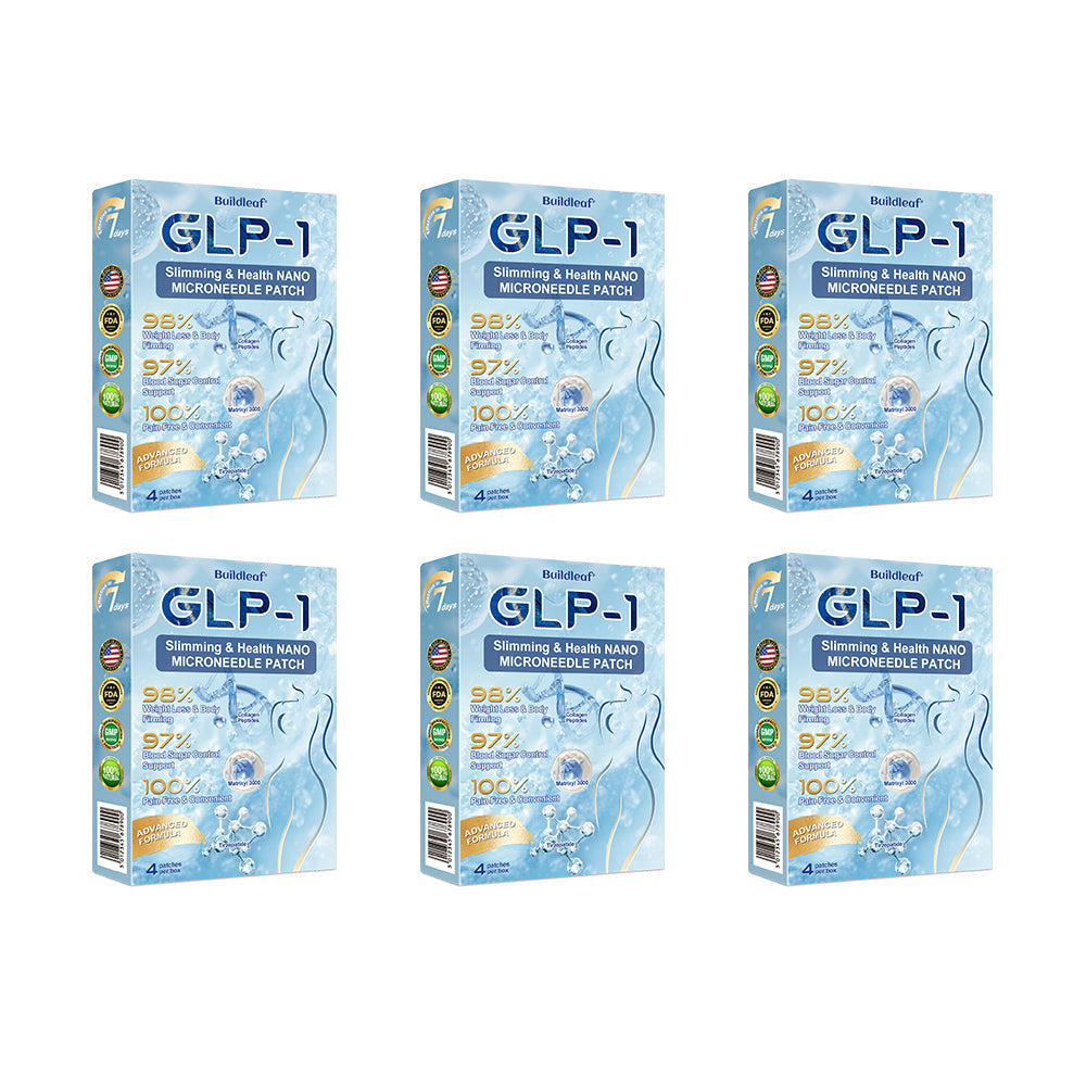🎁FDA Store | BuildLeaf® GLP-1 Nano-Microneedle Patch with Collagen & Matrixyl 3000 丨Obesity,Cardiovascular Diseas, Diabetes, Sleep Apnea, Joint Problems and More