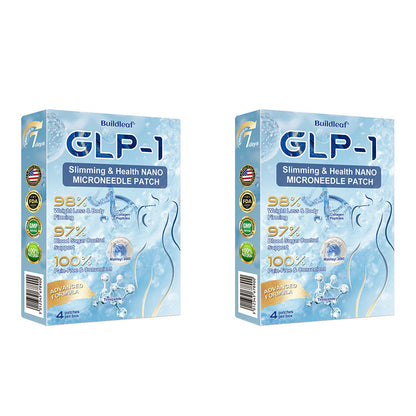 🎁FDA Store | BuildLeaf® GLP-1 Nano-Microneedle Patch with Collagen & Matrixyl 3000 丨Obesity,Cardiovascular Diseas, Diabetes, Sleep Apnea, Joint Problems and More