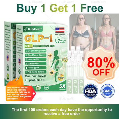FDA 𝖮𝖿𝖿𝗂𝖼𝗂𝖺𝗅 | 𝑩𝒖𝐢𝒍𝒅𝑳𝒆𝐚𝒇® GL𝐏-1 6-𝒊𝒏-1 𝑯𝒆𝒂𝒍𝒕𝒉 𝑺𝒐𝒍𝒖𝒕𝒊𝒐𝒏 𝖮𝗋𝖺𝗅 𝐋𝐢𝐪𝐮𝐢𝐝 (𝑱𝒖𝒔𝒕 𝒐𝒏𝒄𝒆 𝒂 𝒅𝒂𝒚, 𝘃𝗶𝘀𝗶𝗯𝗹𝗲 𝗰𝗵𝗮𝗻𝗴𝗲𝘀 𝗶𝗻 𝟳 𝗱𝗮𝘆𝘀） ✅ 𝘍𝘰𝘳 𝘰𝘣𝘦𝘴𝘪𝘵𝘺, 𝘤𝘢𝘳𝘥𝘪𝘰𝘷𝘢𝘴𝘤𝘶𝘭𝘢𝘳 𝘩𝘦𝘢𝘭𝘵𝘩,𝙙𝙞𝙖𝙗𝙚𝙩𝙚𝙨, 𝙨𝙡𝙚𝙚𝙥 𝐚𝐩𝐧𝐞𝐚, 𝐆𝐮𝐭 𝐇𝐞𝐚𝐥𝐭𝐡, 𝐣𝐨𝐢𝐧𝐭 𝐢𝐬𝐬𝐮𝐞𝐬, 𝐚𝐧𝐝 𝐦𝐨𝐫𝐞